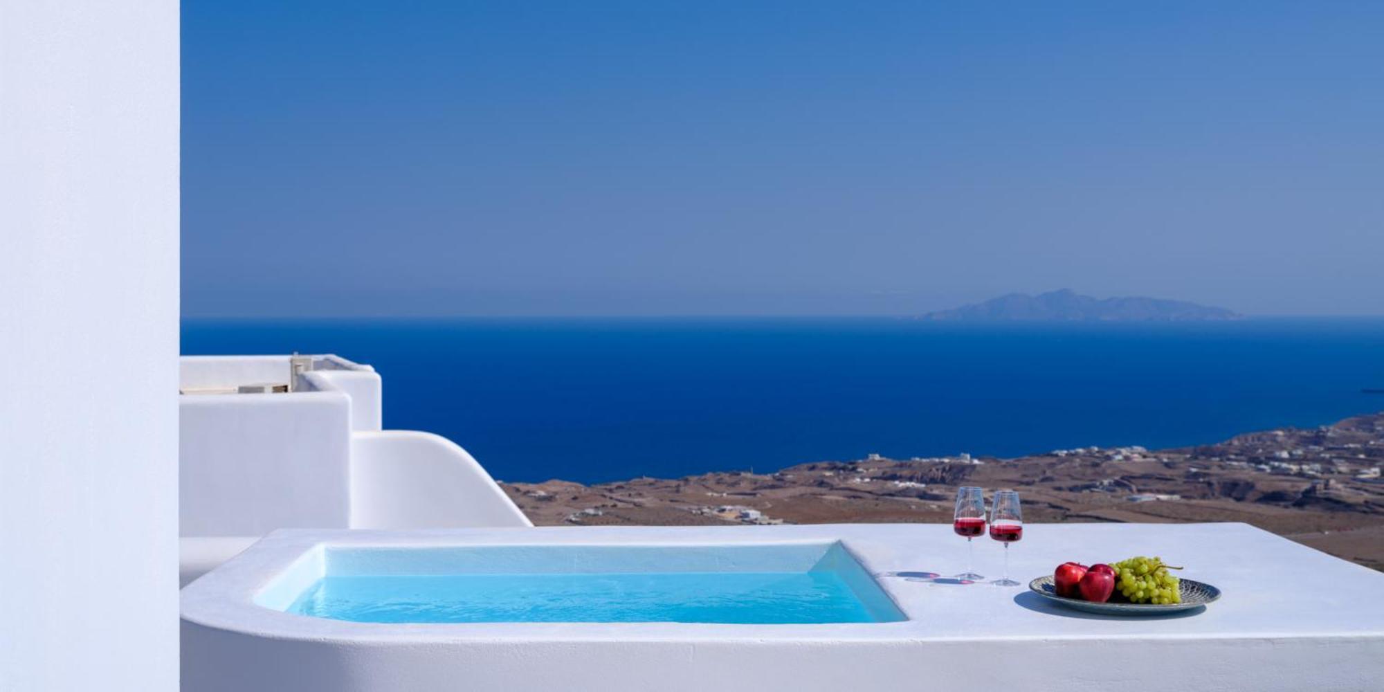 Terra Blanca Suites Imerovígli Eksteriør bilde